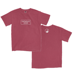 Catholic Hog Rectangle s/s T